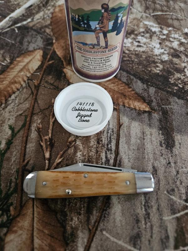 Gec 14 JSR Cobblestone Jigged Bone Gec 14 JSR Cobblestone Jigged Bone