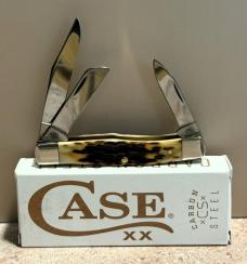2026 Casexx Amber Bone Medium Stockman Case # 0079 New In Original Box