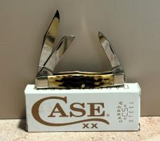 2026 Casexx Amber Bone Medium Stockman Case # 0079 New In Original Box
