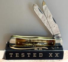 2026 Case xx 6.5 Burnt Bone Stag Trapper (6.5254) New in Box 