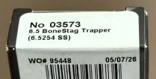 2026 Case xx 6.5 Burnt Bone Stag Trapper (6.5254) New in Box 