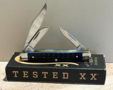 2026 Case XX™ Jigged Navy Blue Bone Stockman Stainless Pocket Knife 02806 New in Box