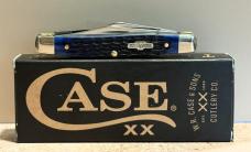 2026 Case XX™ Jigged Navy Blue Bone Stockman Stainless Pocket Knife 02806 New in Box