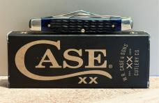 2026 Case XX™ Jigged Navy Blue Bone Stockman Stainless Pocket Knife 02806 New in Box
