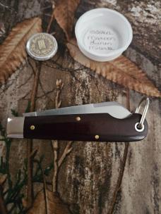 Gec 15 Maroon Linen Micarta 