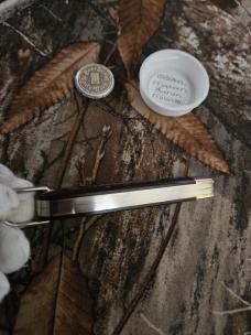 Gec 15 Maroon Linen Micarta 