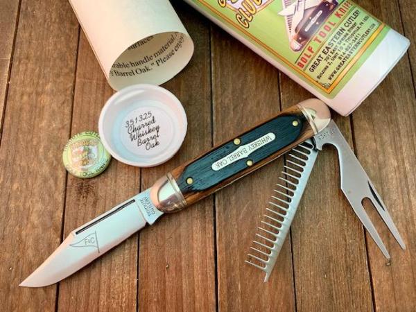 Great Eastern Cutlery Tidioute Fairway and Clubhouse #35 Charred Whiskey Barrel Oak 2025 Great Eastern Cutlery Tidioute Fairway and Clubhouse #35 Charred Whiskey Barrel Oak 2025