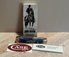 2026 Case XX™ Trapper John Wayne Brand Navy Blue Bone 10719 Pocket Knife New In Box