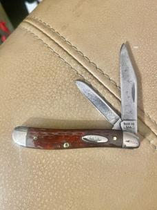 Case XX 1970 10 Dot 6220 Peanut Red 