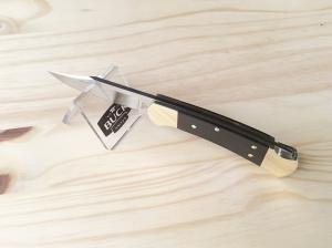 Buck 112 Ranger Slim Elite Heritage Knife - Brass Bolsters MagnaCut Blade - New