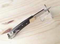 Buck 112 Ranger Slim Elite Heritage Knife - Brass Bolsters MagnaCut Blade - New