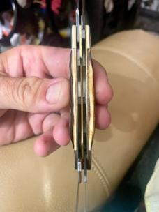 Boker Tree Brand Congress Genuine Stag Bone 1095 Carbon Steel Blades