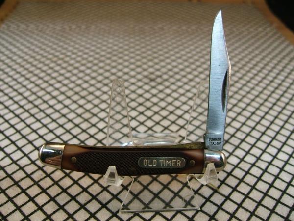 SCHRADE OLD TIMER 18OT MIGHTY MITE U.S.A. VINTAGE 1095 CARBON STEEL BLADE LINER LOCK POCKET KNIFE SCHRADE OLD TIMER 18OT MIGHTY MITE U.S.A. VINTAGE 1095 CARBON STEEL BLADE LINER LOCK POCKET KNIFE
