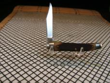 SCHRADE OLD TIMER 18OT MIGHTY MITE U.S.A. VINTAGE 1095 CARBON STEEL BLADE LINER LOCK POCKET KNIFE