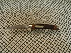 SCHRADE OLD TIMER 18OT MIGHTY MITE U.S.A. VINTAGE 1095 CARBON STEEL BLADE LINER LOCK POCKET KNIFE