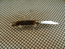 SCHRADE OLD TIMER 18OT MIGHTY MITE U.S.A. VINTAGE 1095 CARBON STEEL BLADE LINER LOCK POCKET KNIFE