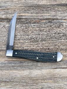NORTHWOODS ** GEC BLUEBERRY BURLAP HAWTHORNE JACK KNIFE W/SHEATH