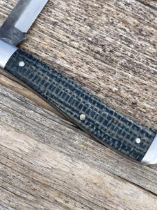 NORTHWOODS ** GEC BLUEBERRY BURLAP HAWTHORNE JACK KNIFE W/SHEATH