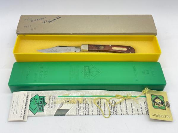 1974 PUMA 667 Prospector Clip Point Jack Knife w/ OMP Box 1974 PUMA 667 Prospector Clip Point Jack Knife w/ OMP Box