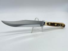 1971 PUMA Germany 6396 Genuine Stag Handmade Original Bowie w/ OMP Box & Sheath