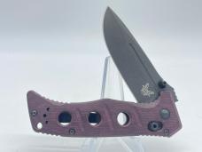 2022 BENCHMADE USA 273BK-2201 Limited Edition Burgundy Mini Adamas w/ OMP Box