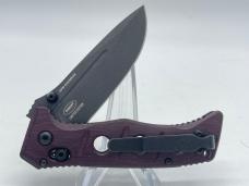 2022 BENCHMADE USA 273BK-2201 Limited Edition Burgundy Mini Adamas w/ OMP Box