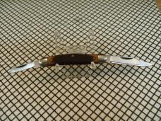 SCHRADE N.Y. OLD TIMER 108OT JR. STOCKMAN VINTAGE U.S.A. NOS 1095 CARBON STEEL BLADES POCKET KNIFE
