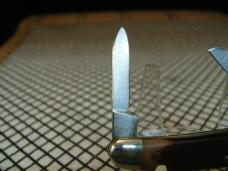 SCHRADE N.Y. OLD TIMER 108OT JR. STOCKMAN VINTAGE U.S.A. NOS 1095 CARBON STEEL BLADES POCKET KNIFE