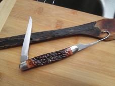 VTG NRMT WESTERN USA Knife / Bird Hook Knife #235