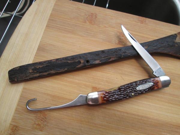 VTG NRMT WESTERN USA Knife / Bird Hook Knife #235