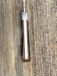 SACRED BEAR "TORY UTT" CUSTOM AMBER STAG TEARDROP JACK CPM 154 KNIFE