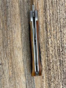 SACRED BEAR "TORY UTT" CUSTOM AMBER STAG TEARDROP JACK CPM 154 KNIFE