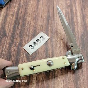 AKC Auto Stiletto SwitchBlade Bolster Lock Folding Pocket Knife Made In Italy 