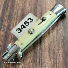 AKC Auto Stiletto SwitchBlade Bolster Lock Folding Pocket Knife Made In Italy 