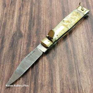 Vintage Lever Lock SwitchBlade Folding Pocket Knife 