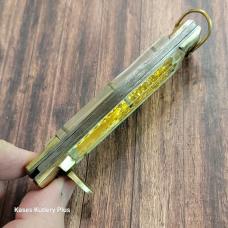 Vintage Lever Lock SwitchBlade Folding Pocket Knife 
