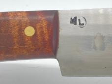 2022 ML KNIVES (Matthew Lesniewski) Custom Handmade Maple Camp Knife w/ Sheath