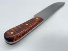 2022 ML KNIVES (Matthew Lesniewski) Custom Handmade Maple Camp Knife w/ Sheath
