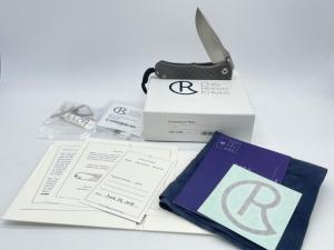 2018 CHRIS REEVE KNIVES Titanium Drop Point Frame Lock Umnumzaan w OMP BOX