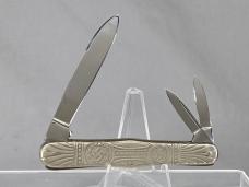 Drittes (Third) Reich Adolf Hitler Signature Nazi Nickel Silver Whittler (Made in Japan)