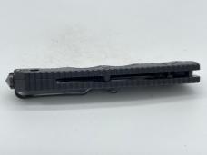 BOKER PLUS Jim Wagner Reality Black Coated Recurve Serrated Tanto Automatic