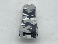 Mini White Digi Camo OTF Automatic