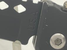 USA Black Clip Point Button Lock Automatic