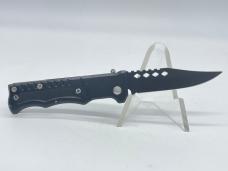 USA Black Clip Point Button Lock Automatic