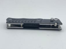 USA Black Clip Point Button Lock Automatic