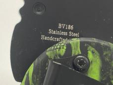 BLACK LEGION BV186 Undead Assisted Flipper Open Double Karambit 
