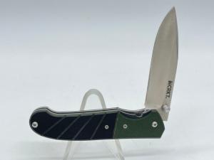 CRKT 6850 Steigerwalt Design Ignitor Green G10 Assisted Thumb Stud/Liner Lock 