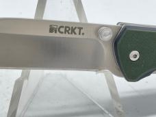 CRKT 6850 Steigerwalt Design Ignitor Green G10 Assisted Thumb Stud/Liner Lock 