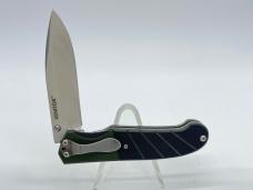 CRKT 6850 Steigerwalt Design Ignitor Green G10 Assisted Thumb Stud/Liner Lock 