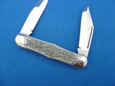 Case Classic 62046J Moss bottom Green Bone Handle Moose Knife